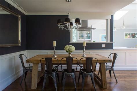 Discover our wide selection catalogue of design chairs for all spaces in your home. Farmhouse table dark metal chairs | Kitchen & Dining ...