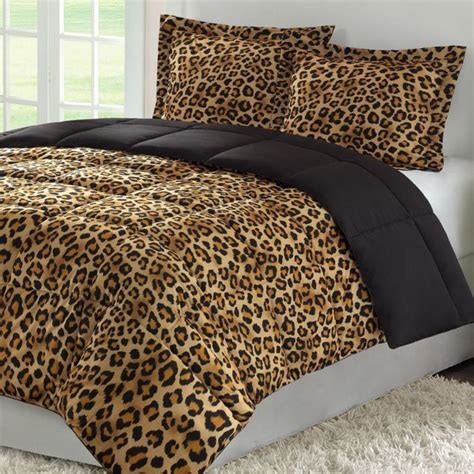 Unique Color Pattern Leopard Print Bedding Cheetah Print Bedroom