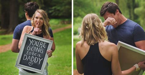 Wife Surprises Her Unsuspecting Husband With Pregnancy News During