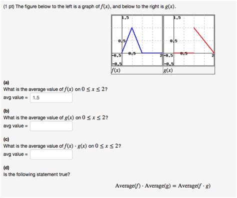 Substitute the actual values into the formula for the average value of a function. calculus - Finding the average value of a function over an ...