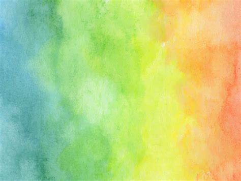 Colorful Rainbow Watercolor Background Abstract Texture 3182666