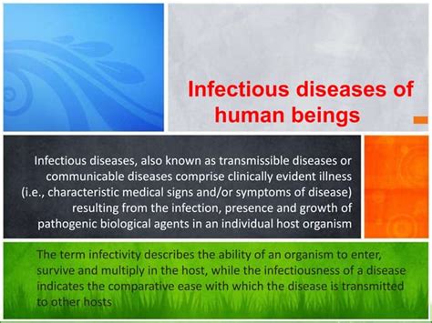 Infectious Diseases Ppt