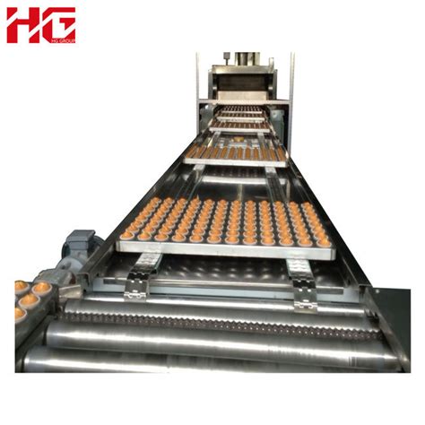 Hg Automatic Puffed Rice Cake Making Machine For Cupcake Production