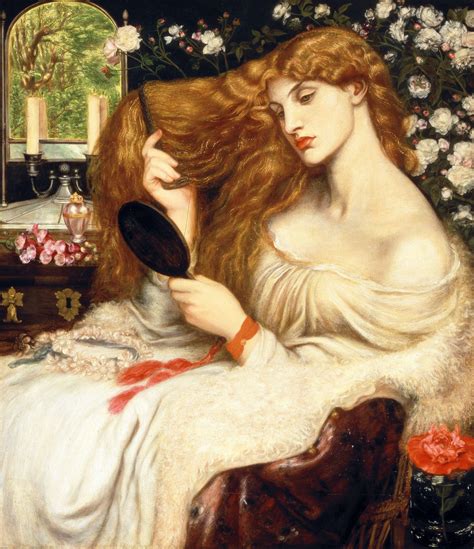 Dante Gabriel Rossetti Lady Lilith 18661868 Canvas Print Etsy