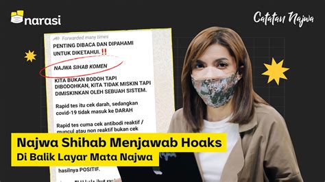 Najwa Shihab Menjawab Hoaks Di Balik Layar Mata Najwa Narasi Tv