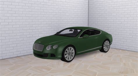 Modern Crafter Cc The Sims 4 2013 Bentley Continental Gt Speed