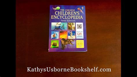 The Usborne Bookshelf Childrens Encyclopedia 1599 Youtube