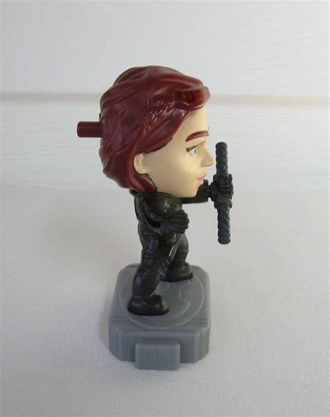 Avengers End Game Black Widow Action Figure Toy 2019 Marvel Mcdonalds