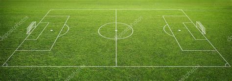 Soccer Field With Goal Post Stock Photo By ©efks 126253642