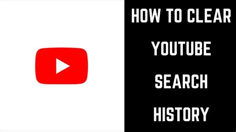How To Clear Youtube Search History Youtube