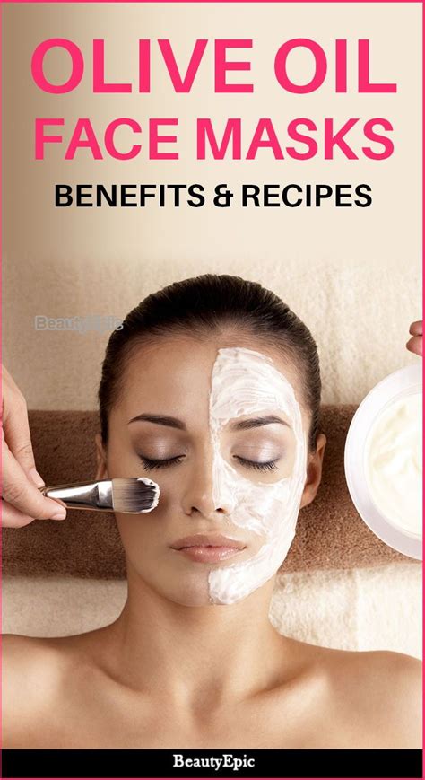 Olive Oil Face Mask Benefits And Recipes Olive Oil For Face Olive Oil Face Mask Sensitive