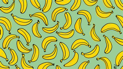 Banana Desktop Wallpaper By Megsneggs On Deviantart Desktop Wallpaper