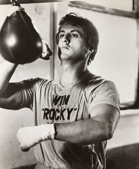 After rocky i was almost set up in the eyes of the media to make a flop. Unknown - Sylvester Stallone, 'Rocky / Rocky II', 1976/77 ...