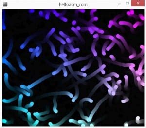 Processing Example - Simple Particles | Algorithms, Blockchain and Cloud
