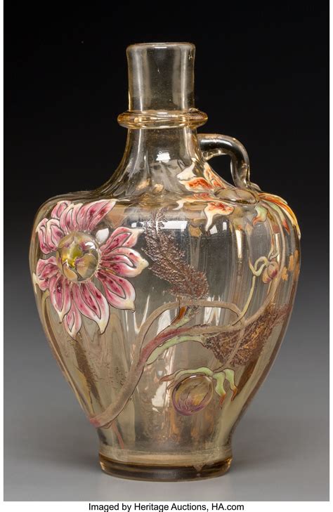 Emile Gallé 1880 Vase Glass Art Galle