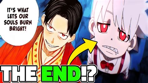 The End Of Fire Force Adult Shinra And His Son Youtube