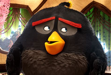 1024x768 Resolution Black Angry Birds Character Hd Wallpaper
