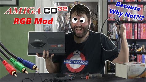 Rgb Modded Commodore Amiga Cd32 Yes Really Adam Koralik Youtube