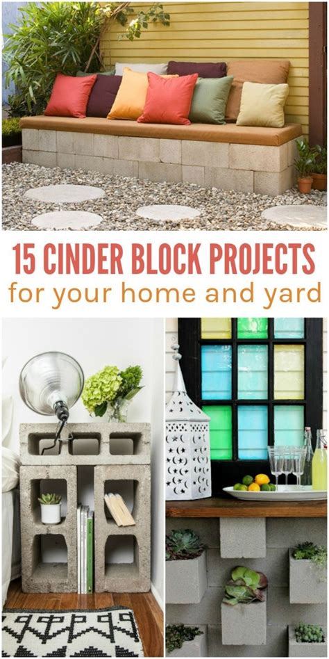 15 Creative Cinder Block Projects For Your Home And Yard
