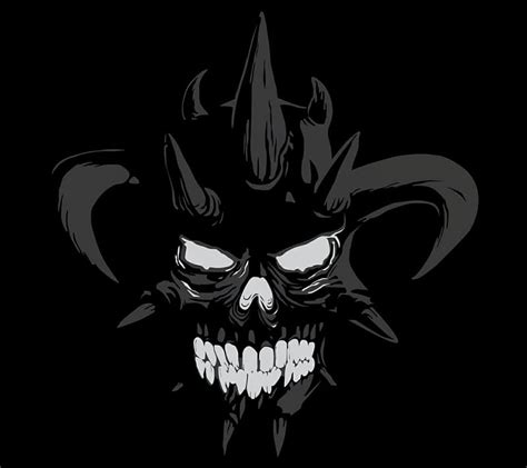 Evil Skull Cartoon Death Dethklok Evil Metal Skull Hd Wallpaper