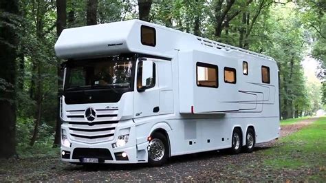 Mercedes Actros Lüks Karavan Vario Mobil Casa Rodante Camiones De