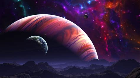 Space Art Nebula Wallpaper