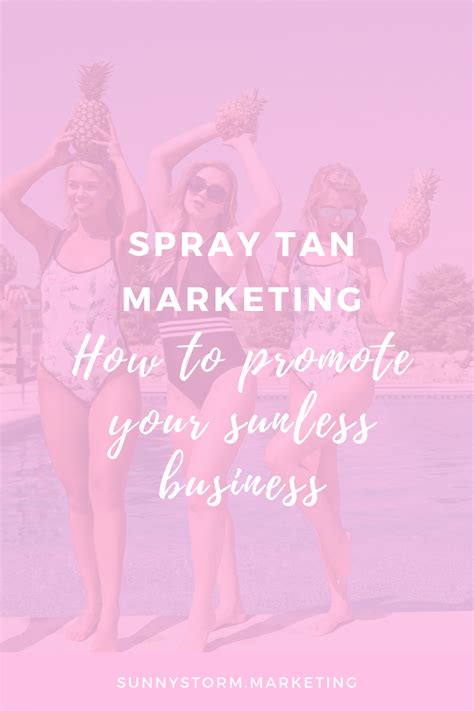 Promoting A Spray Tanning Business Learn How To Do Online Advertising