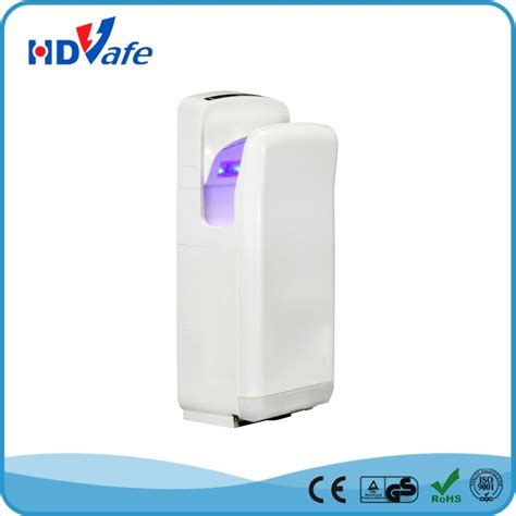 Wall Mounted Automatic Jet Air Uv Light Electrical Hand Dryer China