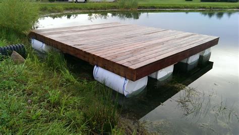 4000 Floating Dock Completed Questions And Observations Pond Boss
