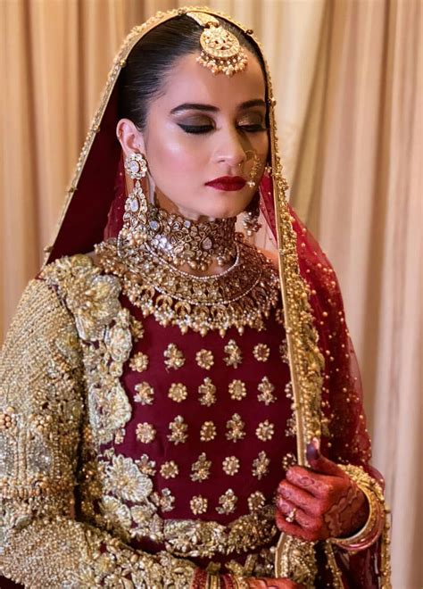 Pin By Mahira Khan On Aineeb Indian Bride Makeup Pakistani Bridal
