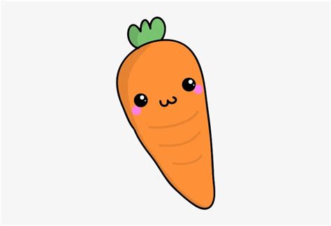Carrot Transparent Cut Cute Carrot Png Transparent Png 293x505