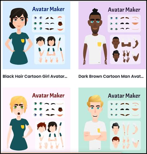 6 Best Online Avatar Maker Tools Educational Technology And Mobile