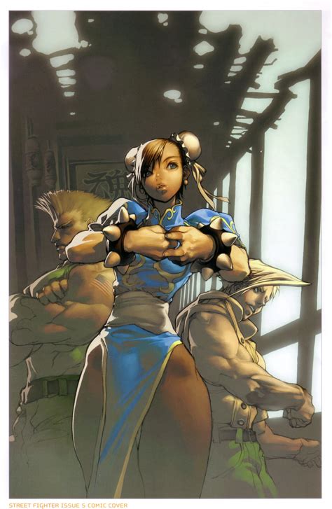 Chun Li Guile And Charlie Nash Street Fighter Drawn By Kimhyung