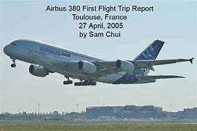 Image result for 2005 - The A380