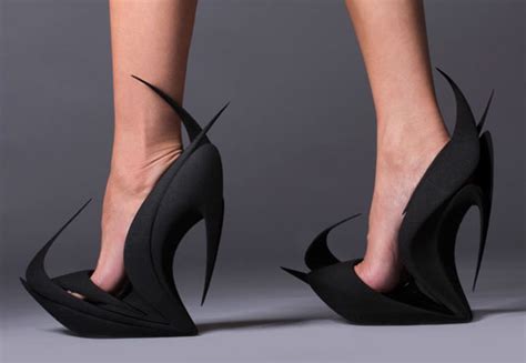 Flames Shoes By Zaha Hadid Tuvie