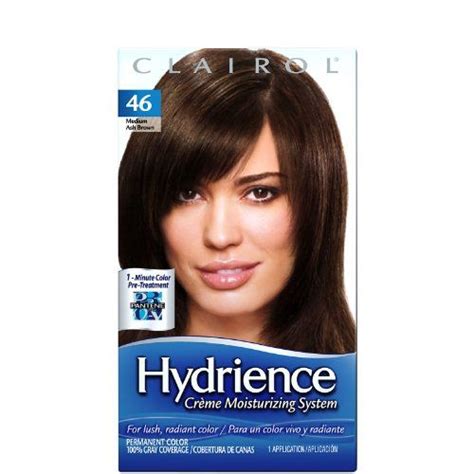 Clairol Hydrience 46 Medium Ash Brown 1 Ea Hair Care Routine Hair Care Hair Color