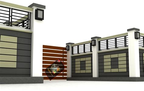 Warna cat pagar, gambar pagar minimalis, model pagar, kombinasi pagar, inspirasi pagar minimalis. Model Pagar Samping Rumah | Desain Rumah Minimalis Terbaru Tahun Ini