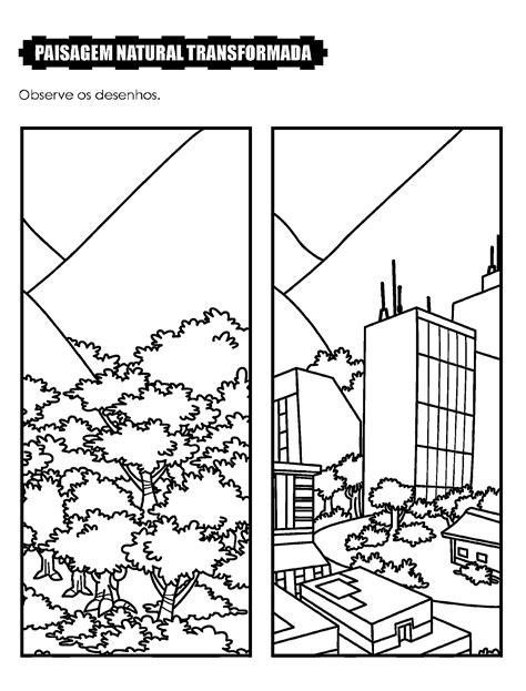 Avalia Es De Geografia Sobre Paisagens Atividades Pedag Gicas