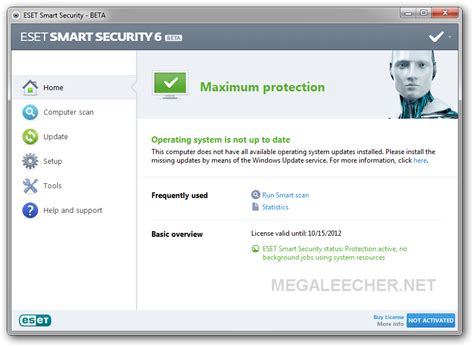 Download Eset Smart Security 6 And Eset Nod32 Antivirus Beta With 5