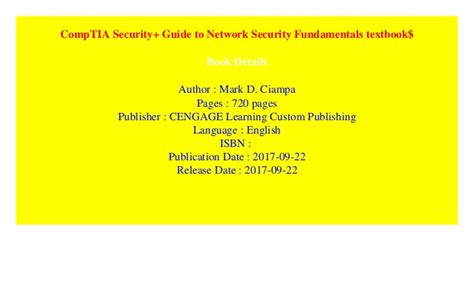 What's inspired you to write comptia security+ guide to network security fundamentals? CompTIA Security+ Guide to Network Security Fundamentals textbook$