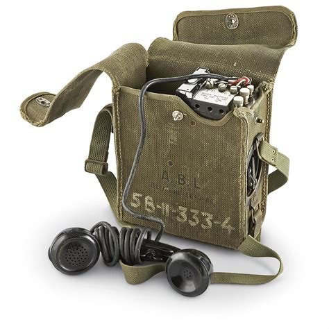 Used Us Military Wwii Era Ee8 Phone 197048 Field Gear At