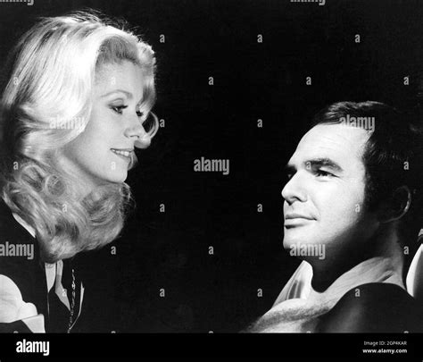 HUSTLE From Left Catherine Deneuve Burt Reynolds Stock Photo Alamy