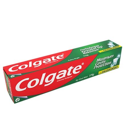 Colgate Maximum Cavity Protection Icy Cool Mint Colgatemy