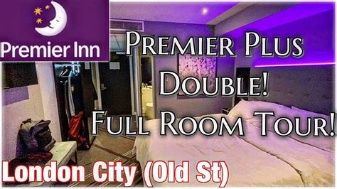 inside premier inn london city old street premier plus double full hotel room tour 2022