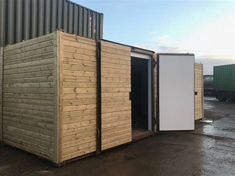 Cladded Shipping Containers Seamless Shiplap Containers Direct