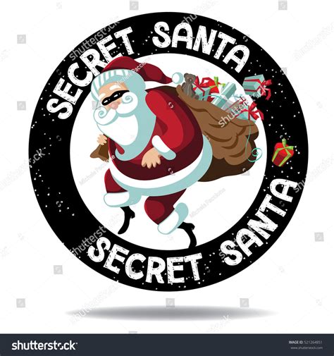 Secret Santa Clip Art Cartoons