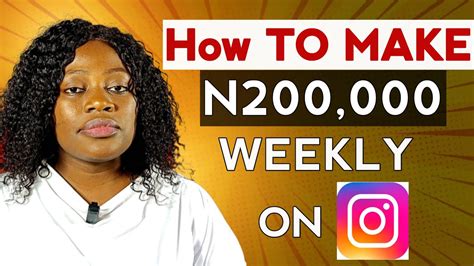 How To Earn 100 Thousand Naira Daily On Instagram How To Make Money Daily On Instagram 2024