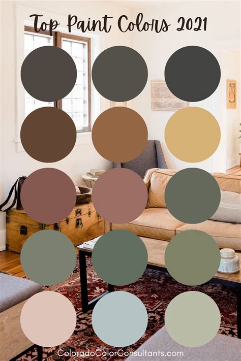 Sherwin Williams Most Popular Colors 2021 House Color Palettes Earth