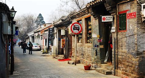 Hutongs Are A Type Of Narrow Streets Or Alleys Commonly Associated