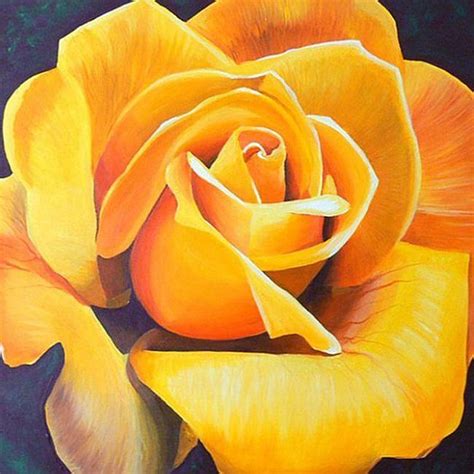Pin By Helene On Yellow Rose Painting Yellow Art Abstract Art Painting